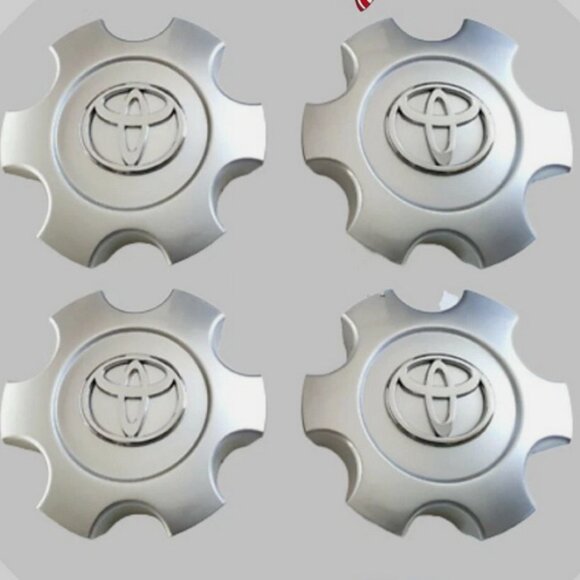 T69440 Set Of 4 Silver Tundra 2003-2007 Sequoia Wheel Center Hub Caps 56069440 - Picture 13 of 15